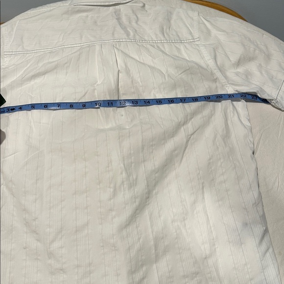 Tommy Bahama Men’s XL White Island Modern Fit Short Sleeve Button-Down Shirt - Picture 7 of 7